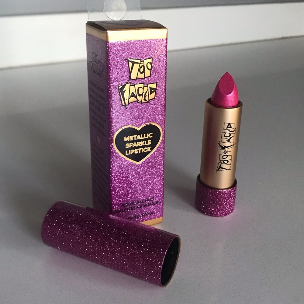 🆕 Too Faced “Marcia” Metallic Sparkle Lipstick